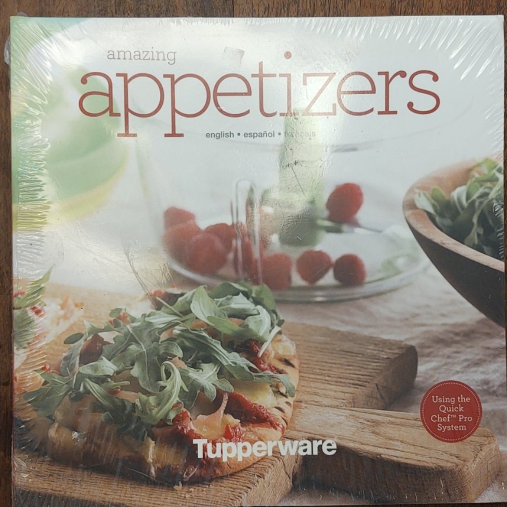 💙5/$40💙 TUPPERWARE Cookbook - Amazing Appetizers